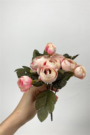 Somon Şakayık Eren Gül Yapay Çiçek 1 Demet