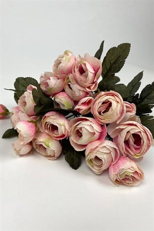 Somon Şakayık Eren Gül Yapay Çiçek 3 Demet