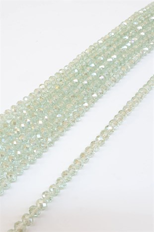 Su Yeşili Kristal Boncuk 6 Mm