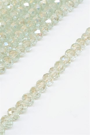 Su Yeşili Kristal Boncuk 6 Mm