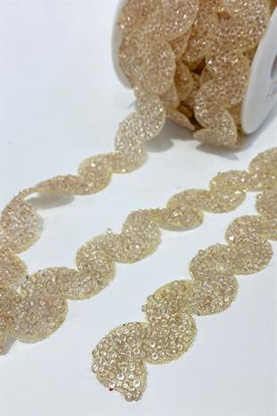 Waterway Pattern Iron-on Strip Applique