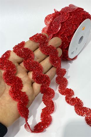 Waterway Pattern Iron-on Strip Applique