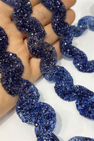 Waterway Pattern Iron-on Strip Applique