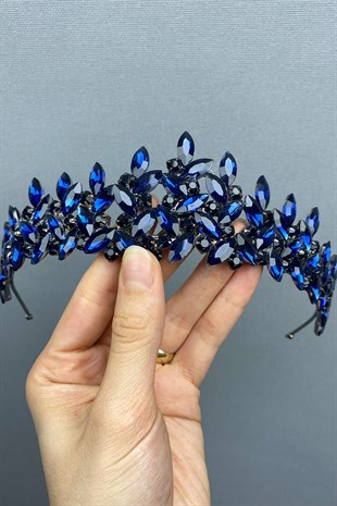 Subra Gelin Kına Tacı ve Küpe Seti