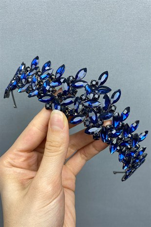 Subra Gelin Kına Tacı ve Küpe Seti