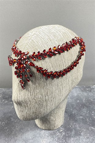 Sultan Pediment Bridal Henna Crown Hair Accessory