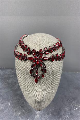 Sultan Model Pediment Bridal Henna Hair Accessory