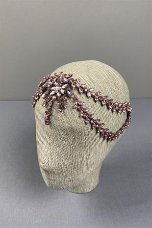 Sultan Taşlı Alınlık Gelin Kına Saç Aksesuarı