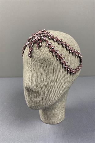 Sultan Taşlı Alınlık Gelin Kına Saç Aksesuarı