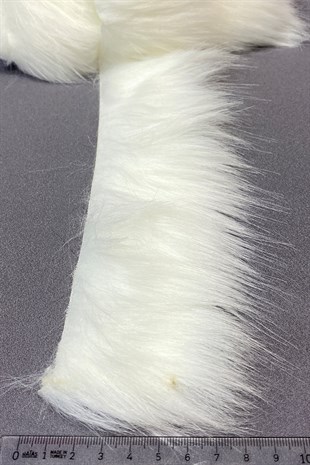 Suni Kürk Yapay Peluş Şerit