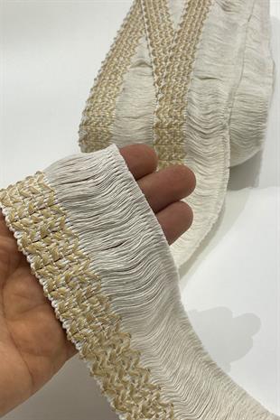 Sütlü Kahve Pamuk Püskül Saçak