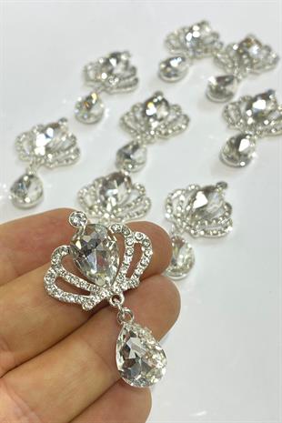 بروش قلادة حجر عزر التاج