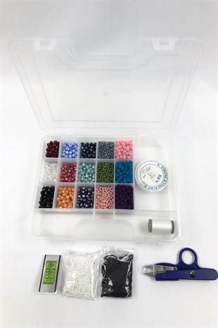 Takı Yapım Malzemesi Başlangıç Boncuk Seti