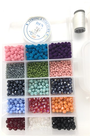 Takı Yapım Malzemesi Başlangıç Boncuk Seti