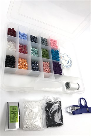 Takı Yapım Malzemesi Başlangıç Boncuk Seti