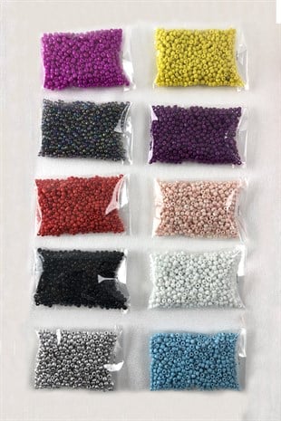 Takı Yapım Malzemesi Kum Boncuk Seti