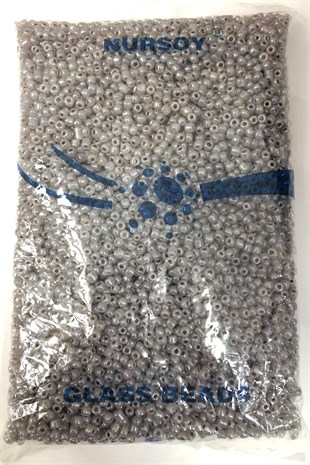 Stone Color Gray Sand Beads 4 mm 500 gr