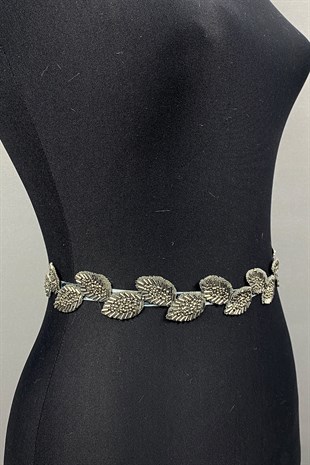 حزام الفستان الحجري وإكسسوار الخصر