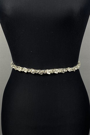 ستون سليم فستان سهرة حزام اكسسوار