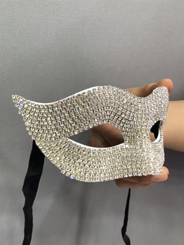 Silver Stone Mask Accessory