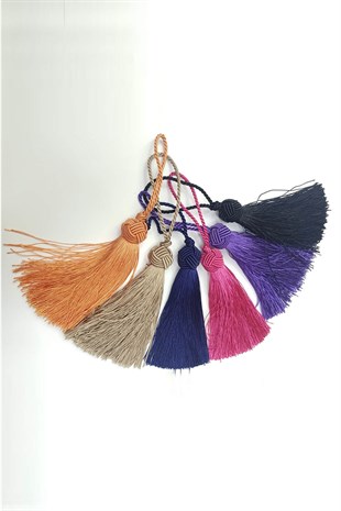 كعكة واحدة مضفرة شرابة 12 سم