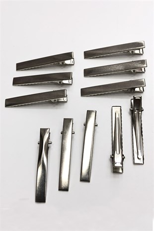 Timsah Toka Klipsi 10 Adet 5,5 cm