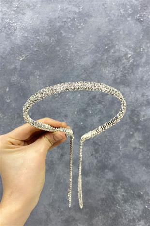 الجملة 3 صفوف الزفاف المتدلية ملحقات الشعر التاج