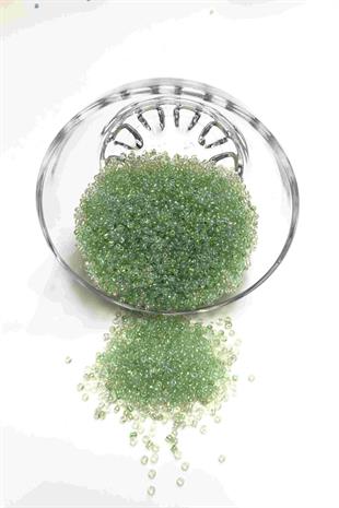 الجملة حبات الرمل الأخضر النعناع الفاتح 2 مم 50 غرام