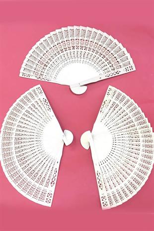 الجملة مروحة خشبية هدية