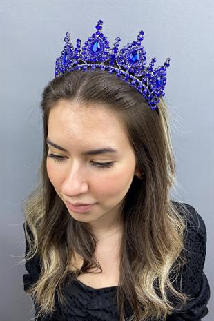 الجملة أهو نموذج ساكس تاج الزفاف الأزرق