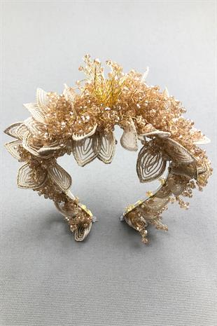 Wholesale Gold Color Capella Hair and Turban Accessory