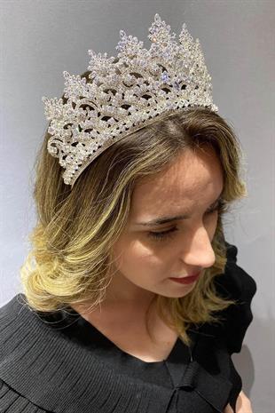 Wholesale Angelina Zircon Bridal Crown