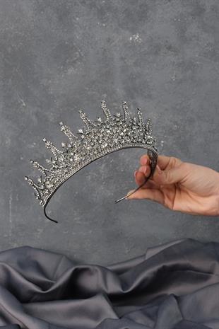 الجملة أنثراسايت رمادي ليونيس تاج الزفاف