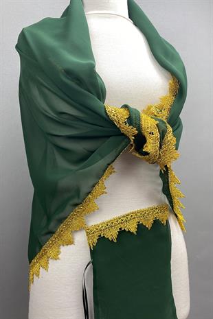 الجملة القمر ستار التطريز المطرزة العريس الحجاب غطاء