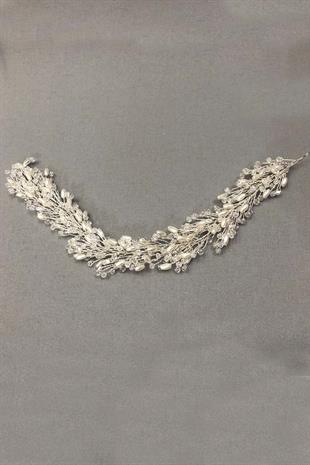 الجملة اللوز اللؤلؤ وكريستال الشعر التبعي