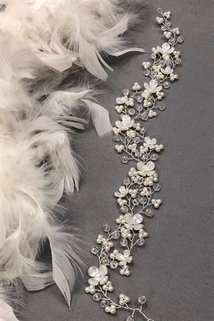 Wholesale Spring Branch Pearl and Crystal Hair Accessory