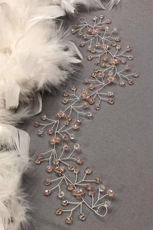 الجملة لون العسل كريستال ملحقات الشعر