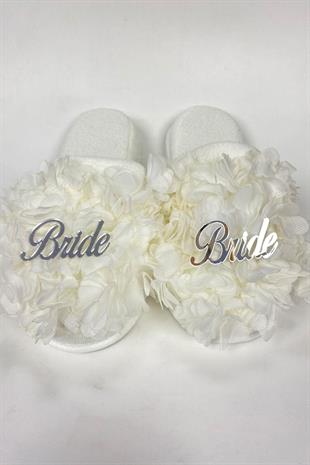 الجملة العروس البيضاء مكتوبة النعال الزفاف يتوهم الأزهار