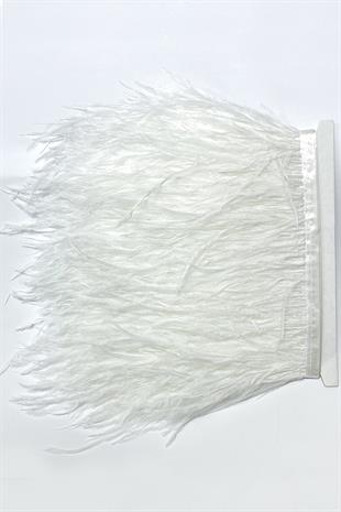 الجملة الأبيض النعامة ريشة 1 طن متري