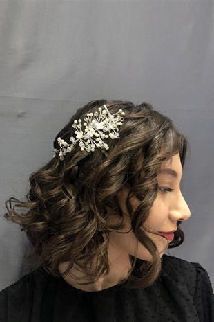 الجملة الأبيض هيلين كريستال ولؤلؤة الشعر التبعي