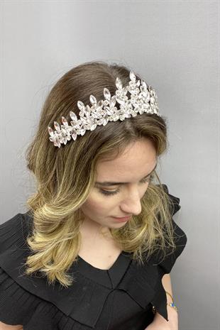 الجملة الأبيض سوبرا نموذج الزفاف تاج الحناء