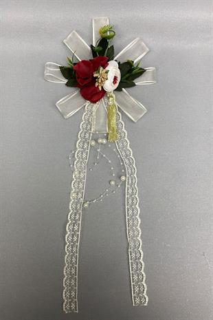 الجملة حزمة حقيبة وزخرفة سيارة القافلة 1 قطعة أحمر كلاريت