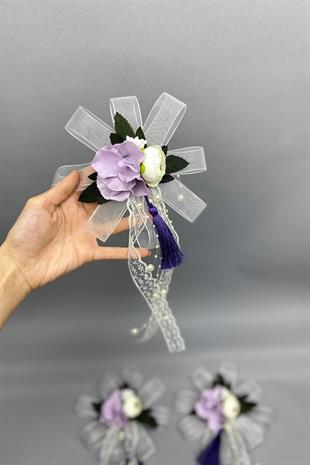 حزمة الجملة حقيبة وزخرفة سيارة القافلة 3 قطع أرجواني