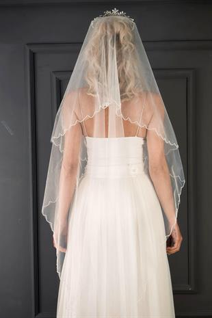 الجملة الحجاب الزفاف مطرز