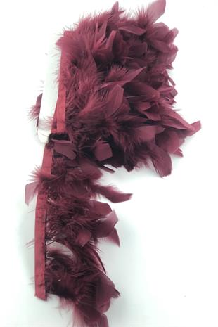 الجملة بورجوندي الأنابيب أوتريش ريشة الإوز