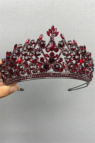 الجملة بورجوندي بيجاسي نموذج تاج الحناء الزفاف