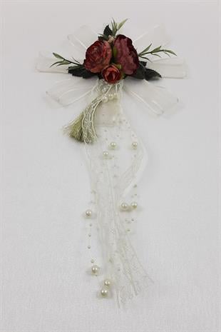 الجملة زخرفة حقيبة حزمة ملونة بورجوندي