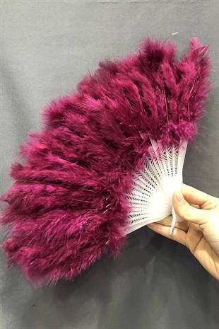 الجملة بورجوندي الريش مجموعة الزفاف