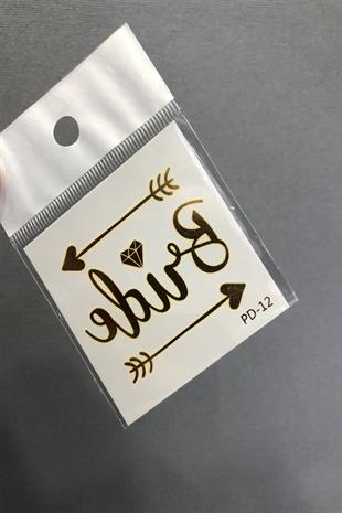 الجملة العروس السهم الوشم المؤقت