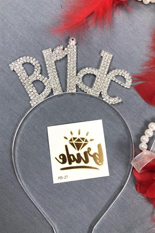 الجملة تاج العروس ومجموعة سوار العروسة زهرة الليزر